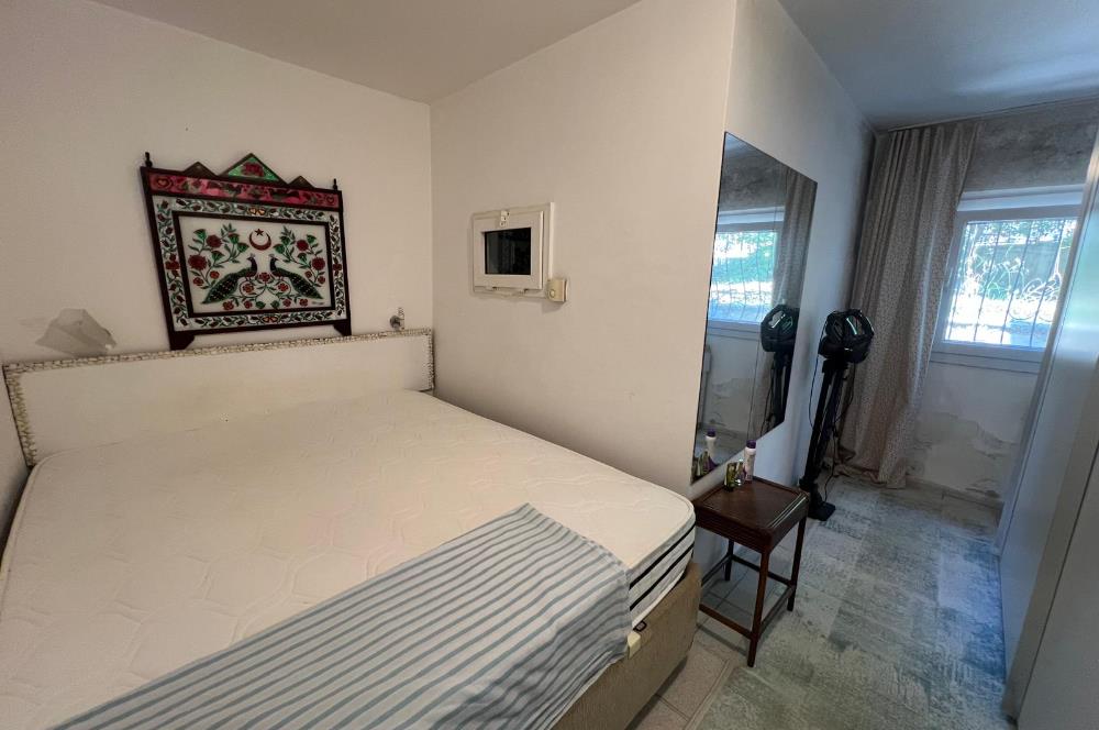 Bodrum Torba' da Havuzlu Sitede Sahile 300 metre 2+1 Satılık Bahçe Katı