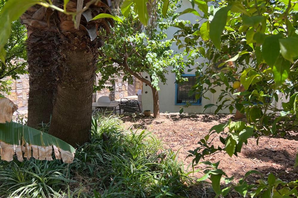 Bodrum Torba' da Havuzlu Sitede Sahile 300 metre 2+1 Satılık Bahçe Katı