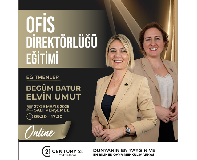 27-29 MAYIS 2025 OFİS DİREKTÖRLÜĞÜ EĞİTİMİ ONLİNE