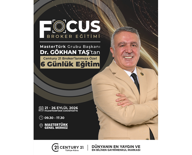FOCUS BROKER EĞİTİMİ 21–26 EYLÜL 2026 İSTANBUL