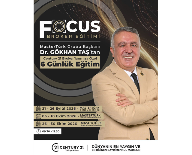 FOCUS BROKER EĞİTİMİ 26–31 EKİM 2026 ANKARA