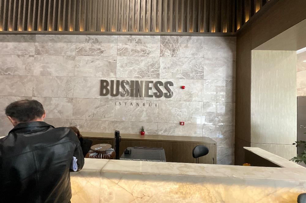 Business İstanbul'da 1+0, 78 m2 Dekorasyonlu Plaza Ofisi