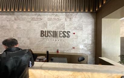 Business İstanbul'da 1+0, 78 m2 Dekorasyonlu Plaza Ofisi