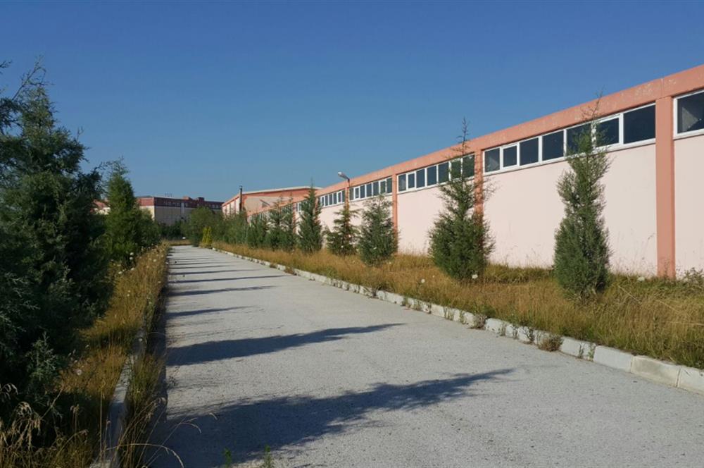 Kırklareli OSB de 13.500m2 satılık fabrika.