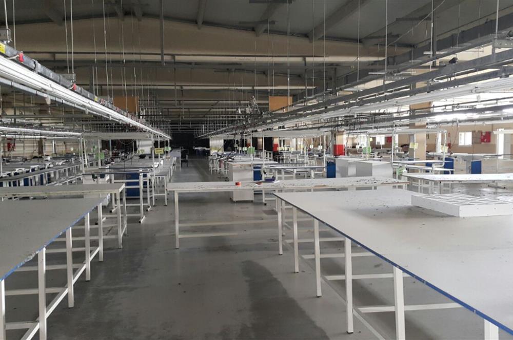 Kırklareli OSB de 13.500m2 satılık fabrika.