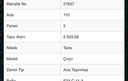 ŞİLE KARACAKÖY'DE YATIRIMLIK 2.503m2 ARSA