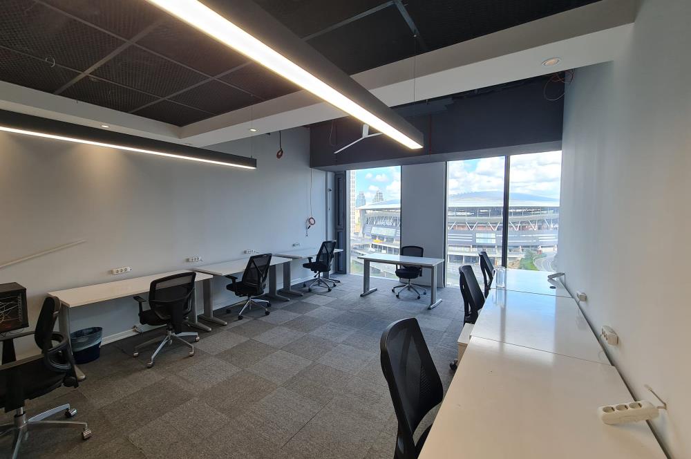 Skyland Kiralık Ofis 468m2 Dekorasyonlu Eşyalı Ofis Vadistanbul