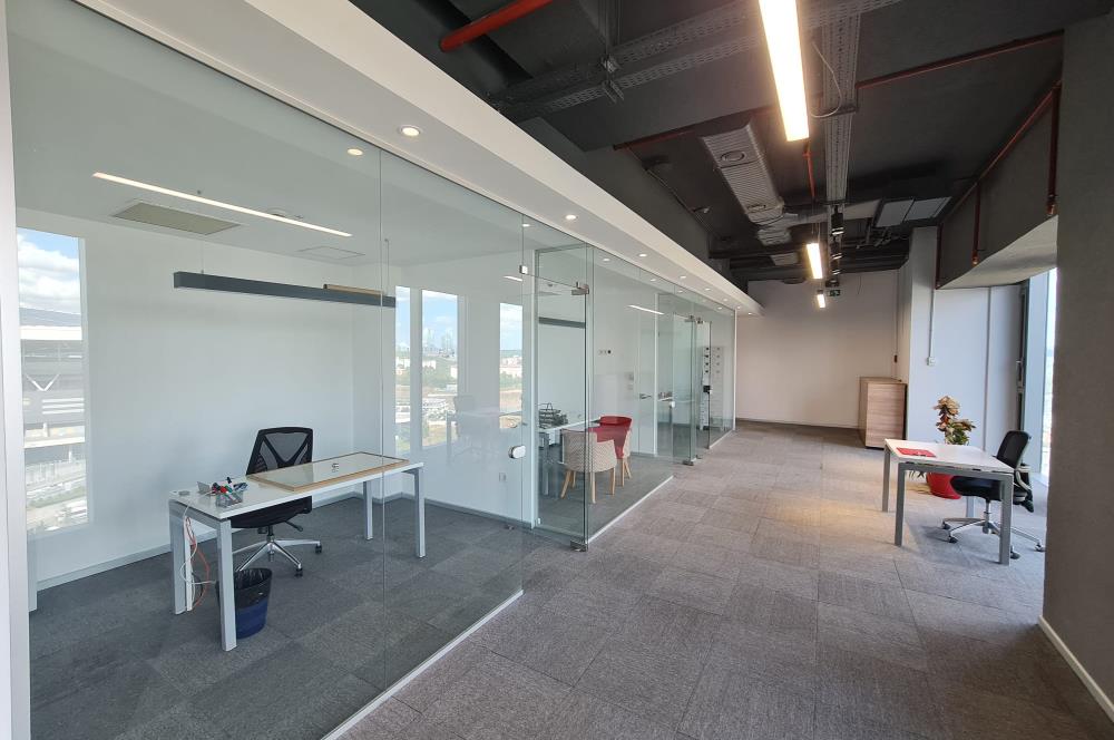 Skyland Kiralık Ofis 468m2 Dekorasyonlu Eşyalı Ofis Vadistanbul