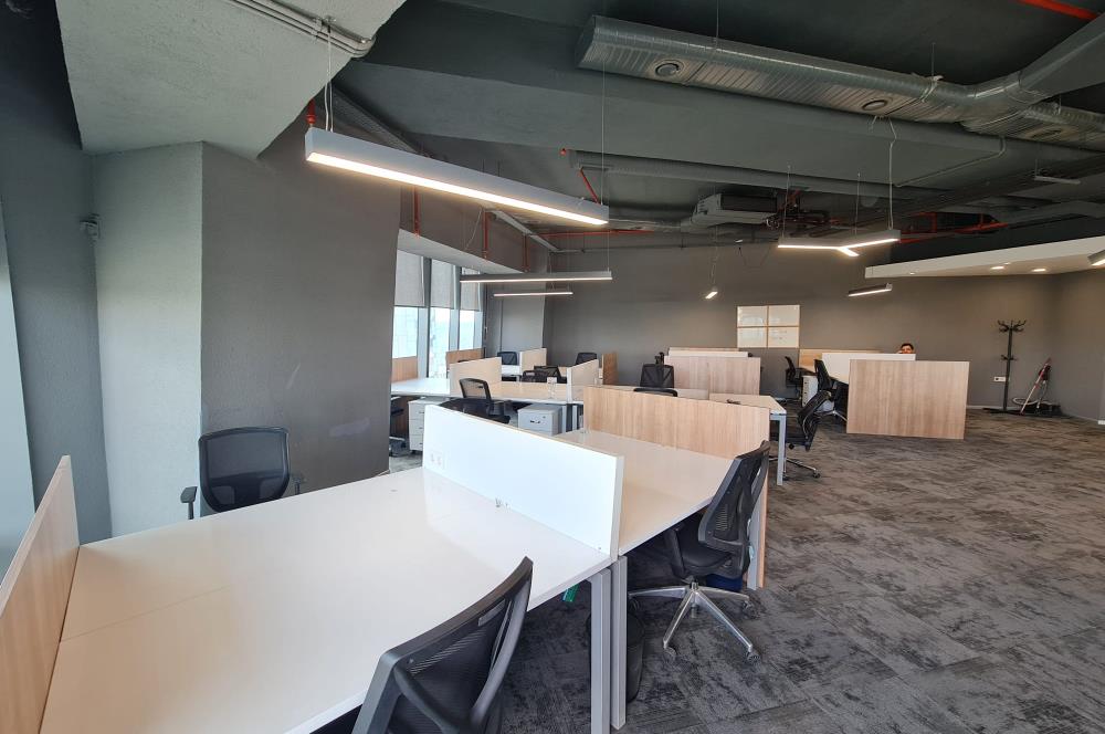 Skyland Kiralık Ofis 468m2 Dekorasyonlu Eşyalı Ofis Vadistanbul