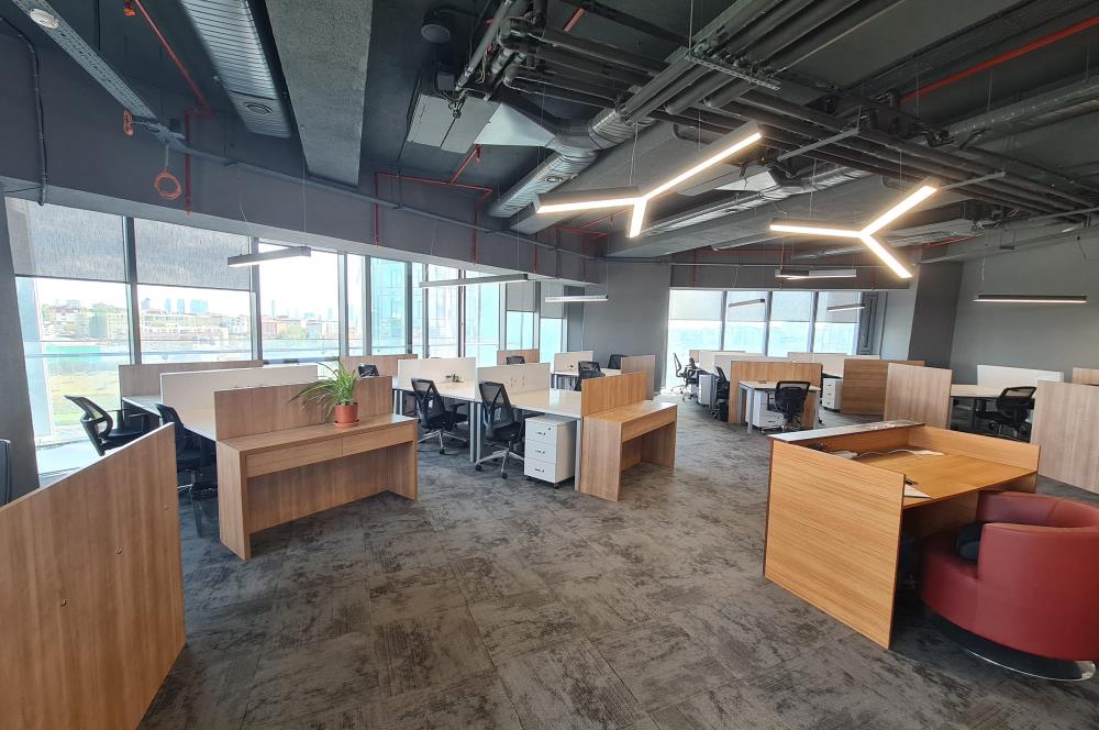 Skyland Kiralık Ofis 468m2 Dekorasyonlu Eşyalı Ofis Vadistanbul