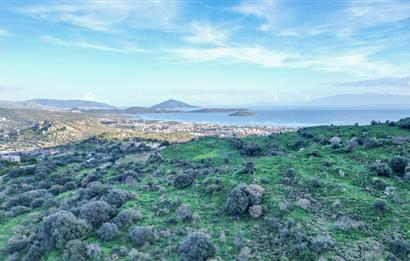 ORTAKENT YAHŞİ MALİKANELER BÖLGESİNDE PANORAMİK DENİZ VE DOĞA MANZARALI SATILIK TARLA