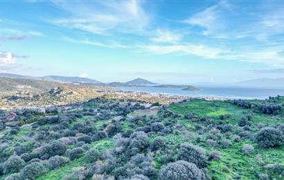 ORTAKENT YAHŞİ MALİKANELER BÖLGESİNDE PANORAMİK DENİZ VE DOĞA MANZARALI SATILIK TARLA