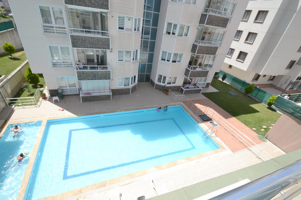 ÜÇEVLER ÇOBANYILDIZI GARDEN DA SATILIK HAVUZLU 3+1 DAİRE