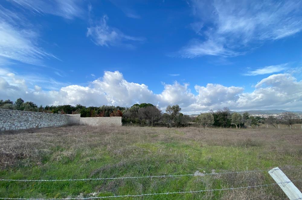 Urla Kekliktepe Mevkii Satılık Deniz Manzaralı Tarla