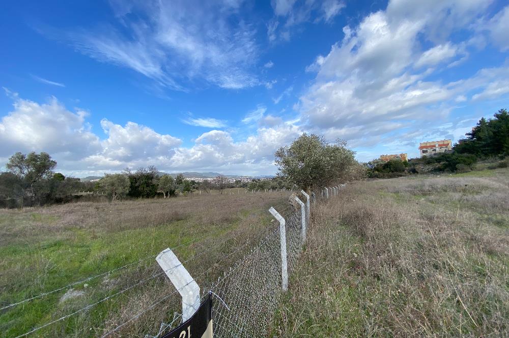 Urla Kekliktepe Mevkii Satılık Deniz Manzaralı Tarla