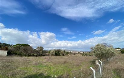 Urla Kekliktepe Mevkii Satılık Deniz Manzaralı Tarla