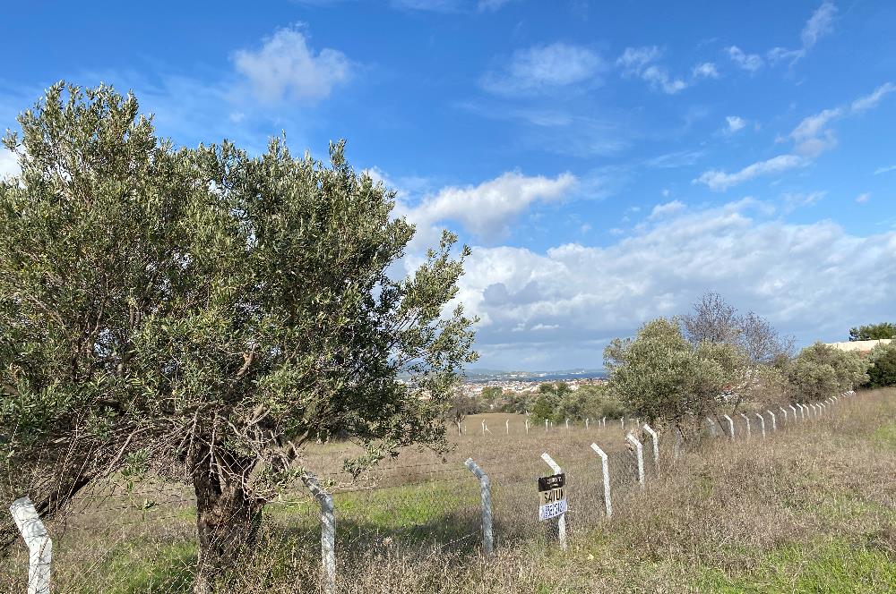 Urla Kekliktepe Mevkii Satılık Deniz Manzaralı Tarla