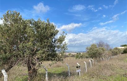 Urla Kekliktepe Mevkii Satılık Deniz Manzaralı Tarla