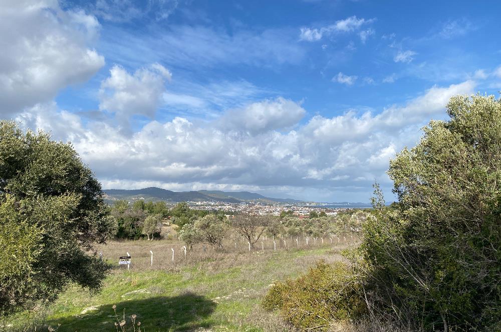 Urla Kekliktepe Mevkii Satılık Deniz Manzaralı Tarla