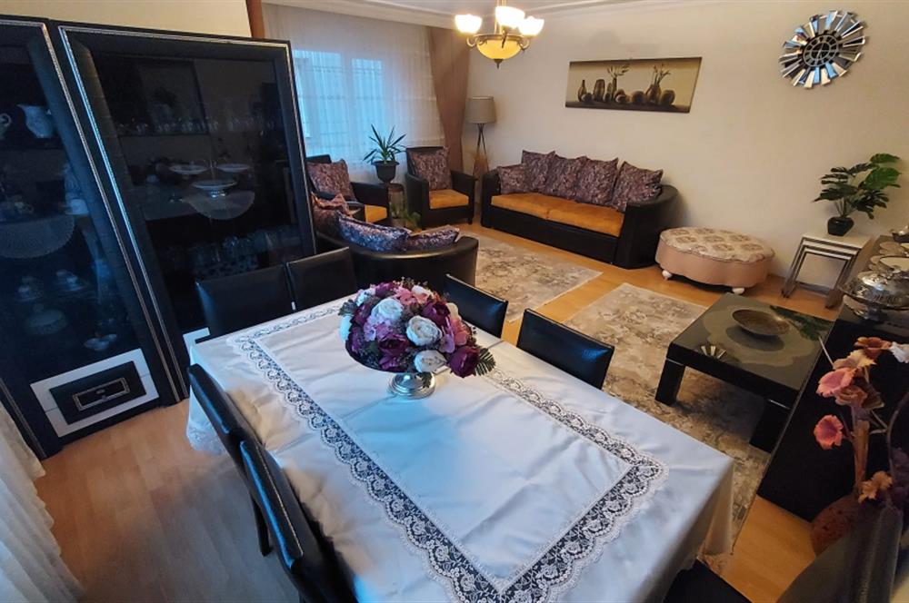TAŞDELEN MEGAKENT SİTESİ A BLOKLARDA BAKIMLI 3+1 SATILIK DAİRE