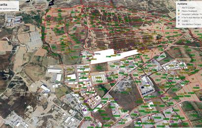 KKTC Lefkoşa'da 87,7 Dönüm Sanayi İmarlı Arsa