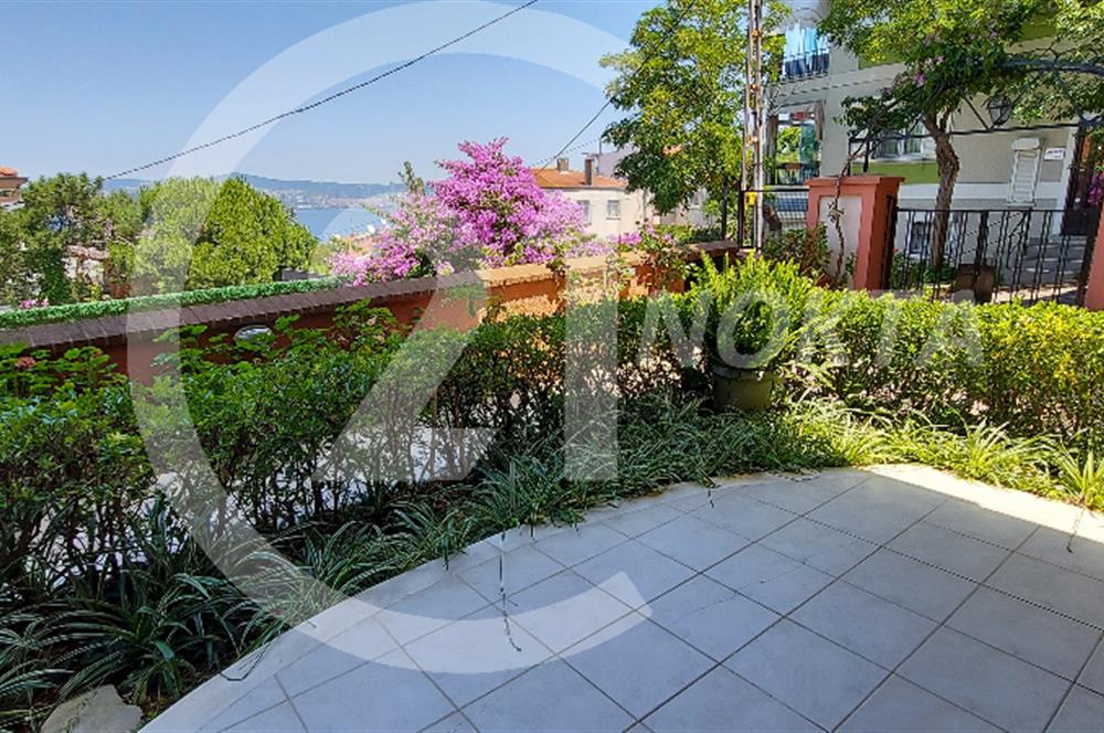 BÜYÜKADA MADENDE YÜZME HAVUZLU DENİZ MANZARALI 3+1 130 m2