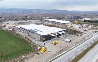 Akhan'da Ankara Asfaltı Üzerinde Kiralık 695 m2 Fabrika Holü