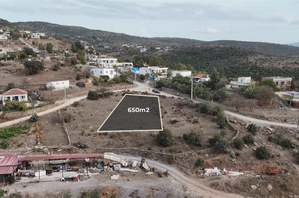 Milas Dörttepe de Göl Manzaralı Satılık Arsa