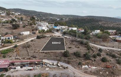 Milas Dörttepe de Göl Manzaralı Satılık Arsa