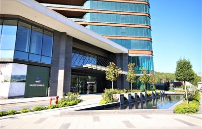 Vadistanbul Kiralık Ofis 450m2 Teraslı Orman Cephe Skyland Seba