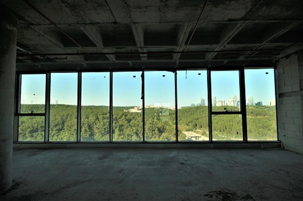 Vadistanbul Kiralık Ofis 450m2 Teraslı Orman Cephe Skyland Seba