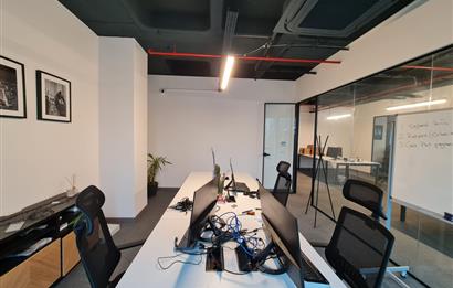 Portavadi Kiralık Ofis 400m2 Dekorasyonlu Taşınmaya Hazır