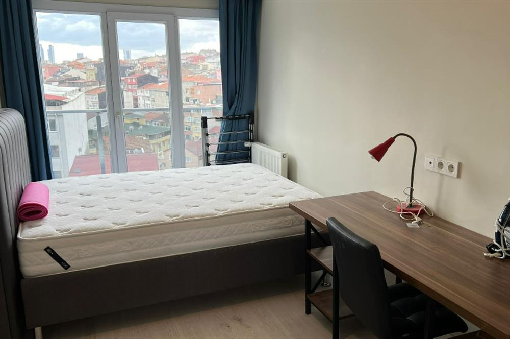 İstanbul Kağıthane'de Solo Levent Residance 1+1 Eşyalı Daire