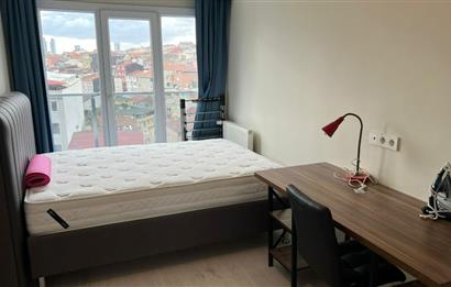 İstanbul Kağıthane'de Solo Levent Residance 1+1 Eşyalı Daire