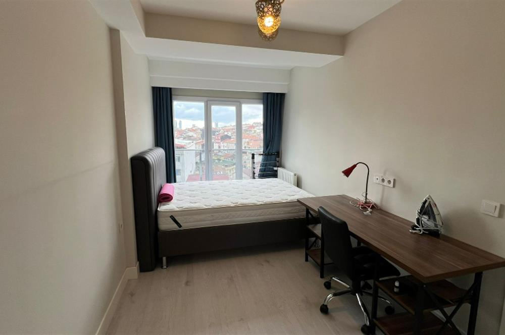 İstanbul Kağıthane'de Solo Levent Residance 1+1 Eşyalı Daire