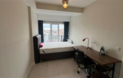 İstanbul Kağıthane'de Solo Levent Residance 1+1 Eşyalı Daire