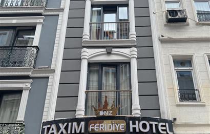 FERİDİYE CADDESİNDE TAKSİM MEYDANA 120 METRE, 36 YATAKLI HOTEL