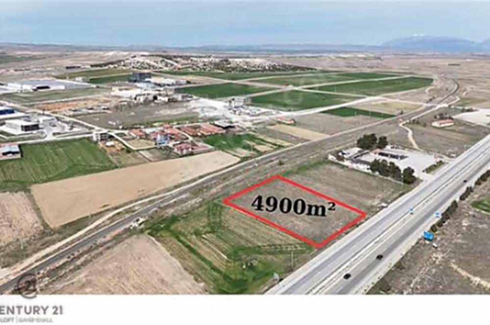 Afyon Denizli Yolu'nda Turizm Ticari Konut İmarlı 4900m² Arsa