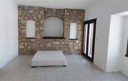 Bodrum-Kumbahçe deniz manzaralı kiralık dubleks villa