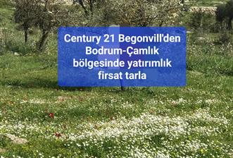 Century 21 Begonvill'den Bodrum-Çamlık'ta yatırımlık tarla