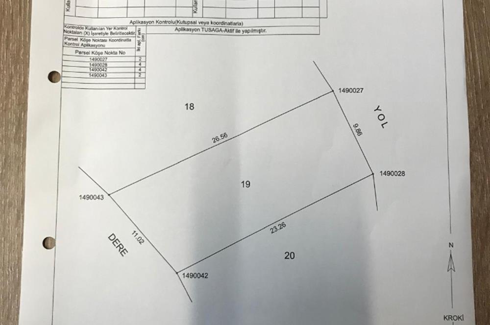 255 M2 ZONED INVESTMENT LAND IN PINARHİSAR KURUDERE FROM C21