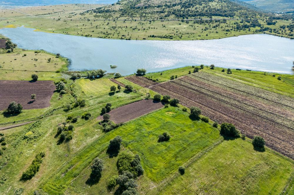 C21 LOCA'DAN BALYA NARLI'DA GÖL MANZARALI 7 DÖNÜM SATILIK TARLA