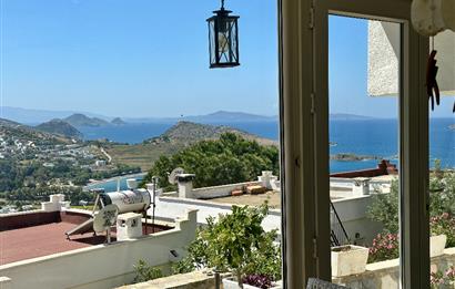 Bodrum Gümüşlük`te Mavi Rüya Sitesi'nde İçi Yapılı Satılık Villa