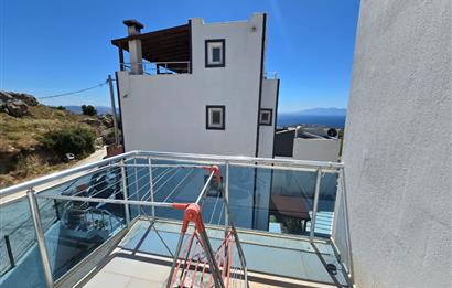 Bodrum Bağla Aytur Sitesi Satılık Müstakil Tripleks 