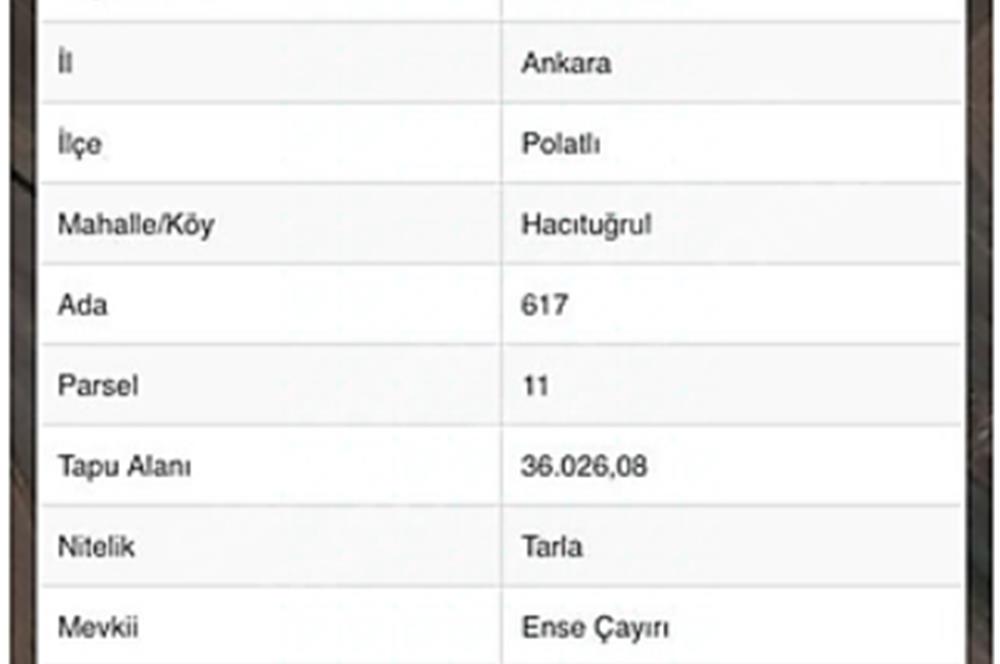 Polatlı Hacıtuğrul'da Kooperatif Hisseleri