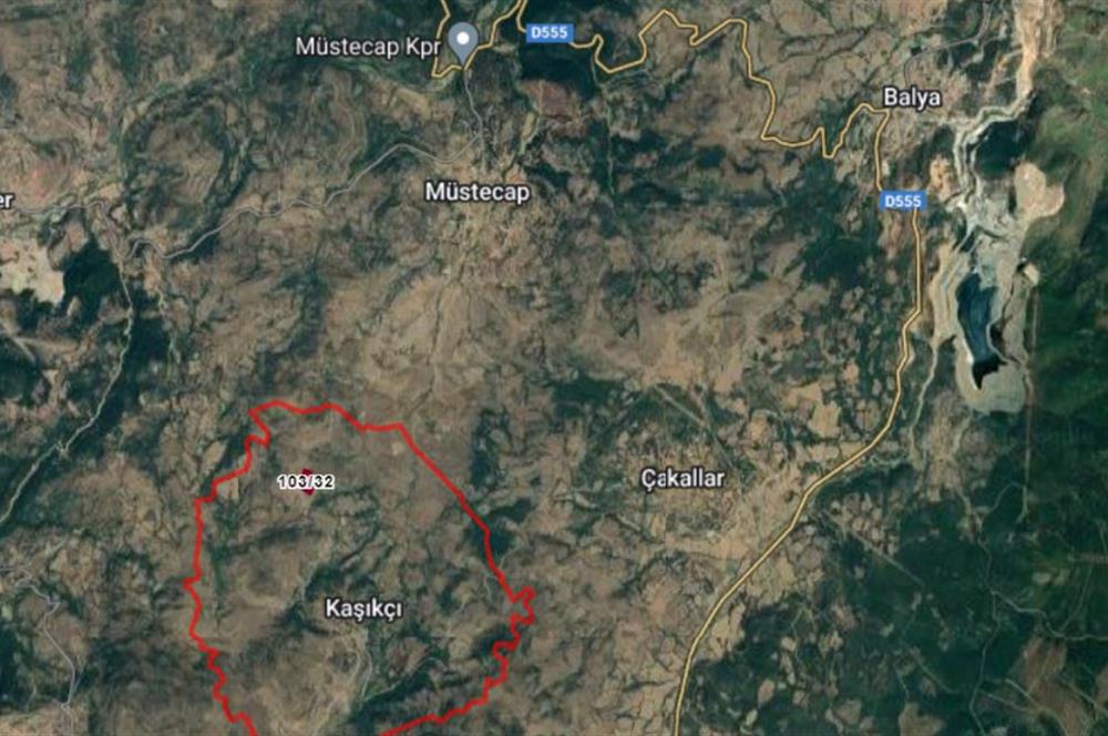 BALYA KAŞIKÇI İLE MÜSTECAP ARASINDA PLANLANAN OSB ALANI İÇİNDE 10.297 M2 