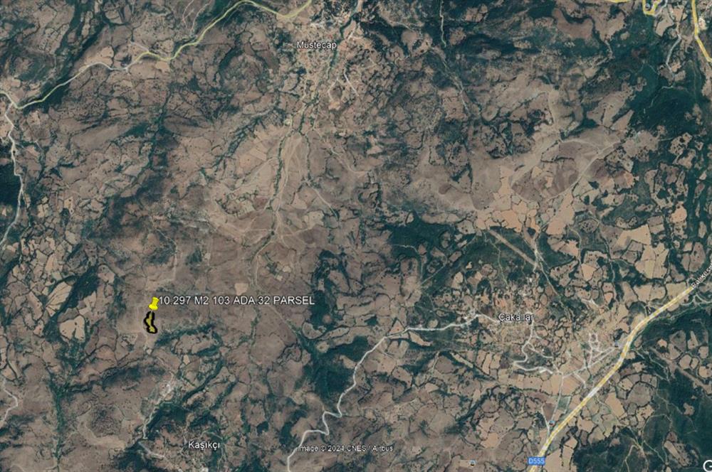 BALYA KAŞIKÇI İLE MÜSTECAP ARASINDA PLANLANAN OSB ALANI İÇİNDE 10.297 M2 