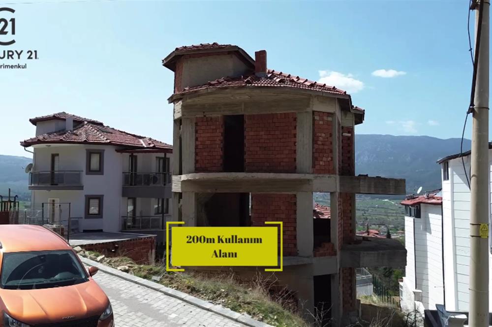 C21 NET'ten Cankurtaranda arsa fiyatına kaba halde SATILIK villa