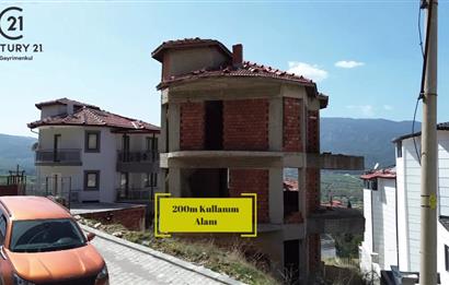 C21 NET'ten Cankurtaranda arsa fiyatına kaba halde SATILIK villa