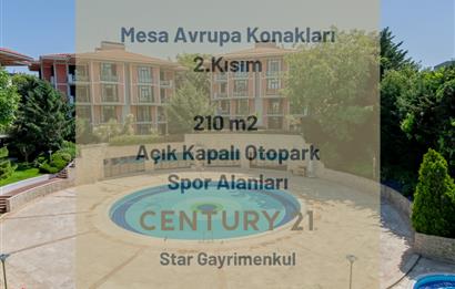 Century21 Star'dan Mesa Avrupa Konakları 2. Kısımda Satılık 4+1